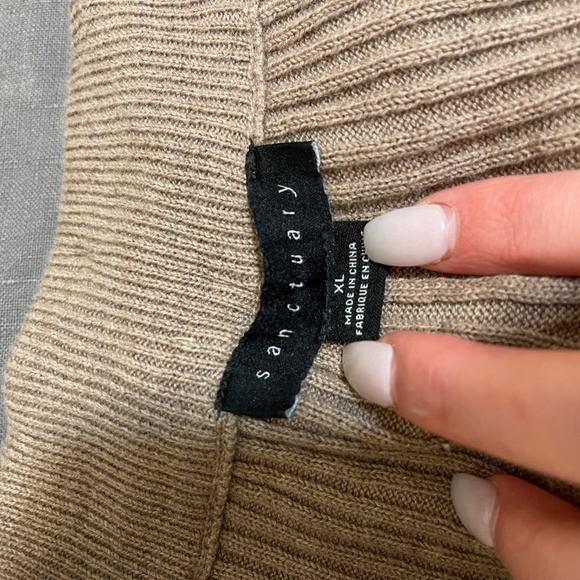 Sanctuary Ribbed Pant - Heather Truffle - Picture 8 of 8